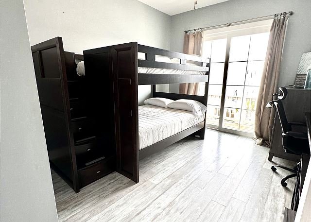 Full-over-full bunk room